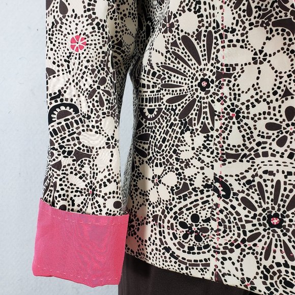 Reversible Amber Sun Handstitched Jacket, Small - Picture 9 of 12